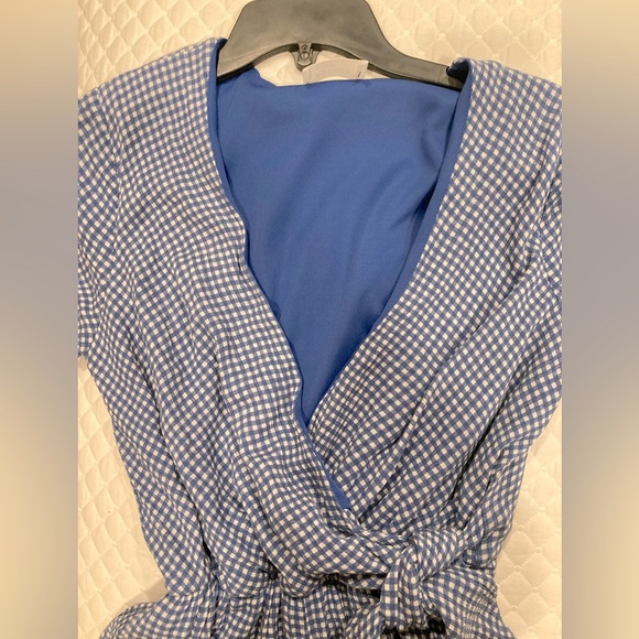 Everly Plaid Romper S - Picture 6 of 13